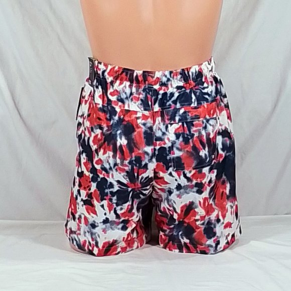 Men's Lifestyle 6" Loose Fit Short Americana Tie Dye-Various Sizes-New with Tags - Picture 3 of 4